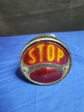 1929 Willys knight glass lense stop tail light