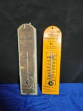 Sauer Holzmann, Vcela wood advertising thermometers