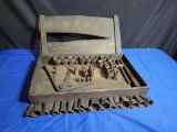 Antique socket set with extra
