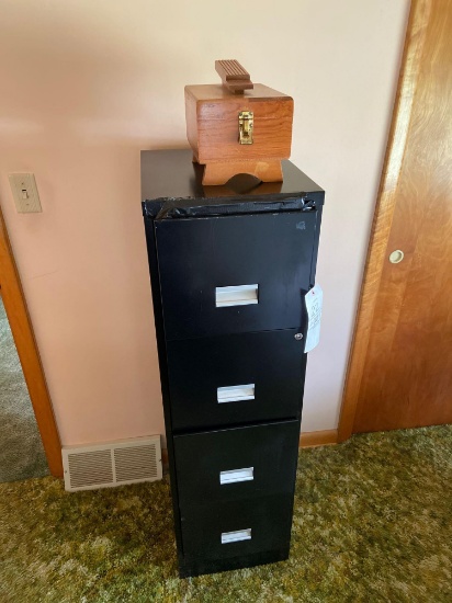 File Cabinet and Shoe Shine Kit