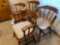 Four dining chairs