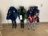 (4) camping chairs