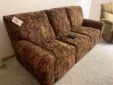 (2) Upholstered power Reclining Couch