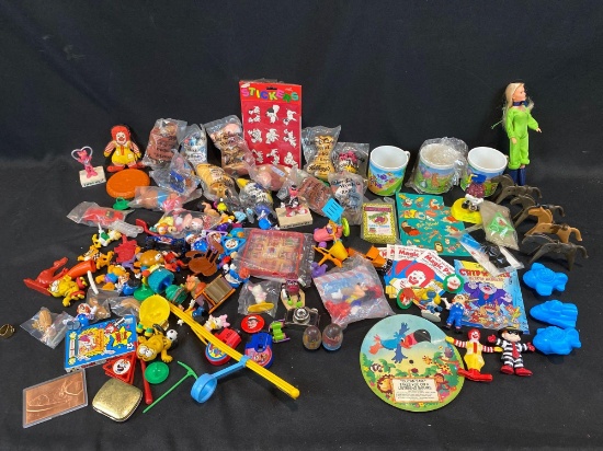 McDonald's, Kellogg?s premiums, assorted toys, California Raisins, Weebles, Ren & Stimpy and more