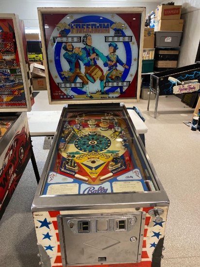 Bally Freedom pinball machine electromechanical