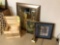 Large Mirror, Framed Prints, Lamps, Crate, rugs