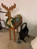 Deer, magazine rack, holder