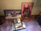 Billy Jacobs Signed Prints, Decorative Glass Wall Art