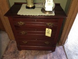 Victorian three drawer stand