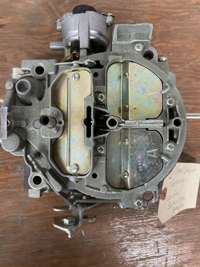 Quadrajet carburetor 750 CFM, electric choke, spread bore, unused