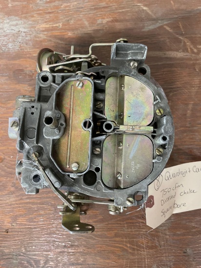 Quadrajet carburetor 750 CFM, divorced choke, square bore