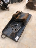 Bobcat attachment plate