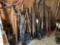 Large lot of lawn tools