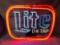 Lite beer neon sign