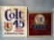 Colt 45 tin signs