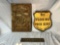 15 yr Goodyear plaque, Firestone plate, no parking sign