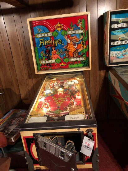 Bally Amigo pinball machine