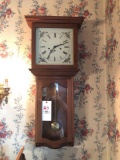 Large wall clock w/ key