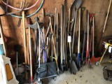 Large lot of lawn tools