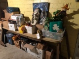 Large lot of holiday decor