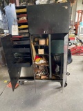 steel tool cabinet and contents