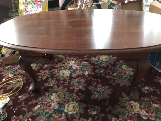 Three queen Ann living room tables
