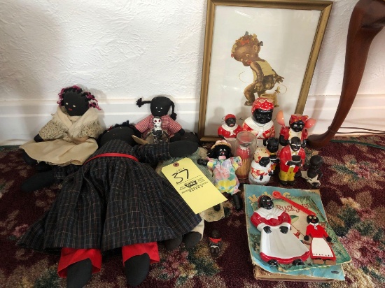 Antique African American figurines