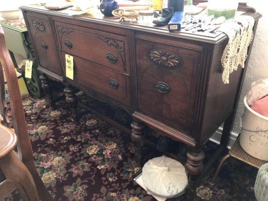 Antique wooden dresser