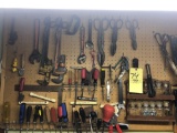 Wall of miscellaneous tools