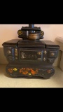 Cookie jar and two canisters