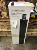 Brookstone tower stereo system for iPod and iPhone
