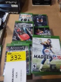 Assorted XBox 1 Games