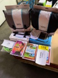 Wii lot - 3 messenger bags - games