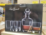 6 Luigi Bormioli Decanter sets