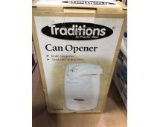 Traditions combination knife sharpener/can opener