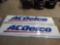 2 Plastic ACDelco Single-Sided Signs