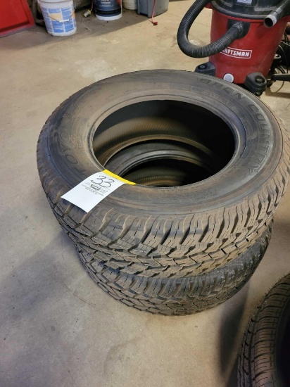 Toyo open country p275/60r17 tires used