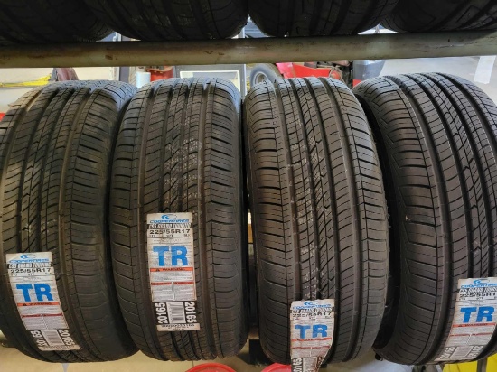 Cooper cs5 grand touring 225/55r17 tires