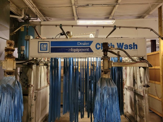 GM dealer equipment cloth wash commercial washing unit