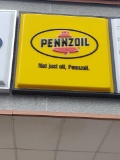 Pennzoil Sign Insert