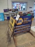 NAPA Standing Sign, Now Hiring Sign and Sign Holders