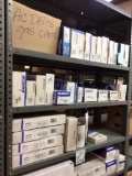 Eight shelves of ACDelco brake components.