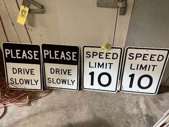 (4) Road Signs