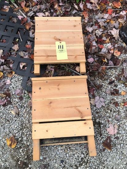 Pair Bat houses