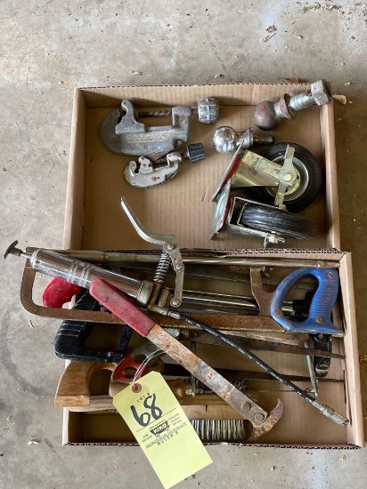 Hand saws - casters - pipe cutters