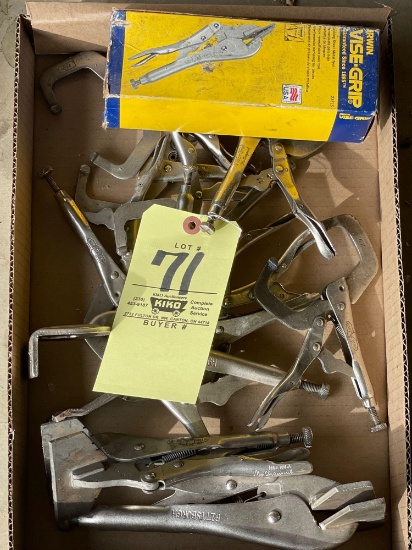 Vise Grip clamps