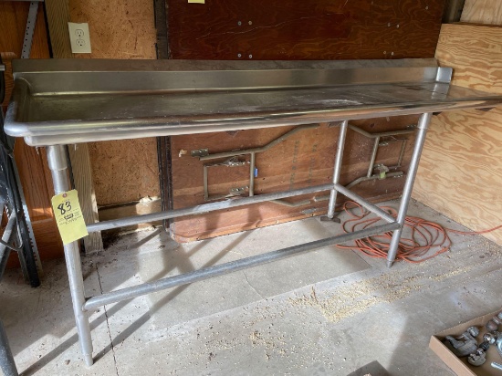 8 ft. Stainless Steel work table