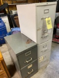 Two- and four-drawer file cabinets