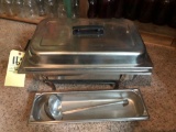 Warming tray, ladle, extra trays