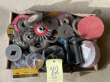 Assorted grinding wheels and disc
